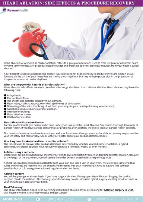 PPT - Heart Ablation Side Effects & Procedure Recovery PowerPoint ...