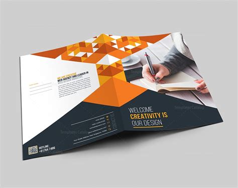 Business Folder Template with Stylish Design 000563 - Template Catalog