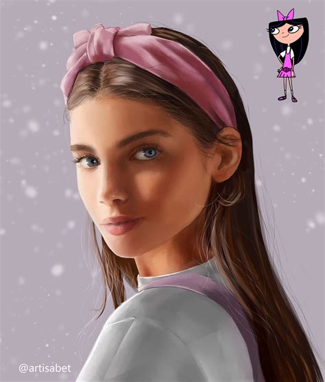 ArtStation - Isabella from Phineas & Ferb Fan Art