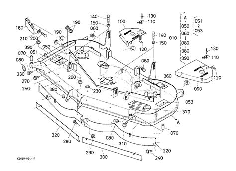 Kubota 60 Mower Deck Parts Diagram