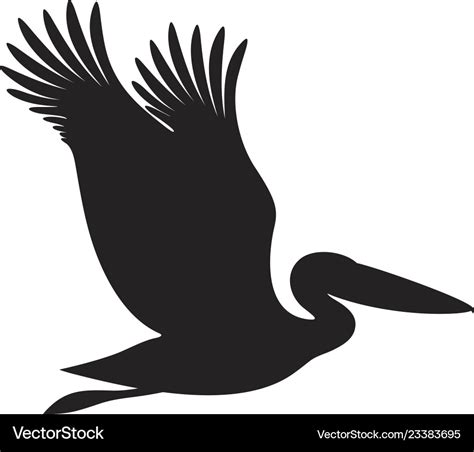 Pelican Royalty Free Vector Image - VectorStock