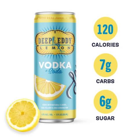 Deep Eddy Lemon Vodka & Soda Ready to Drink Cocktail, 4 pk / 355 ml - Smith’s Food and Drug