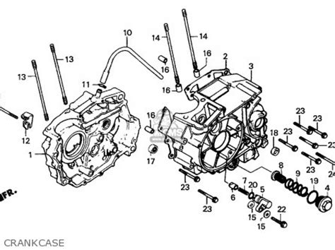 Honda Cg125 1995 (s) England parts list partsmanual partsfiche