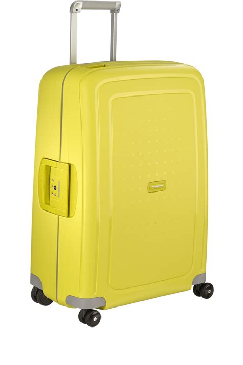 Samsonite S'Cure Spinner 69cm/25inch Lemon - samsonite.co.uk