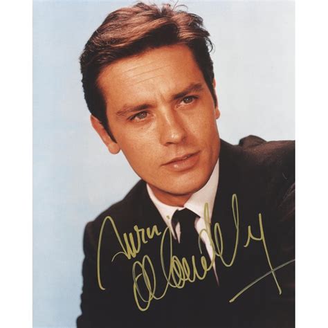 Alain DELON Autograph