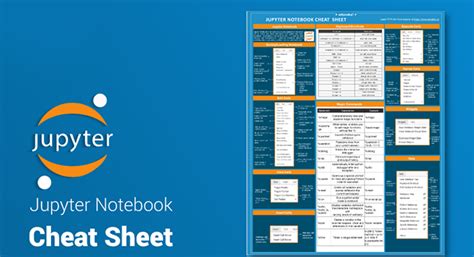 Jupyter Notebook Cheat Sheet: A Beginner’s Guide to Jupyter Notebook ...