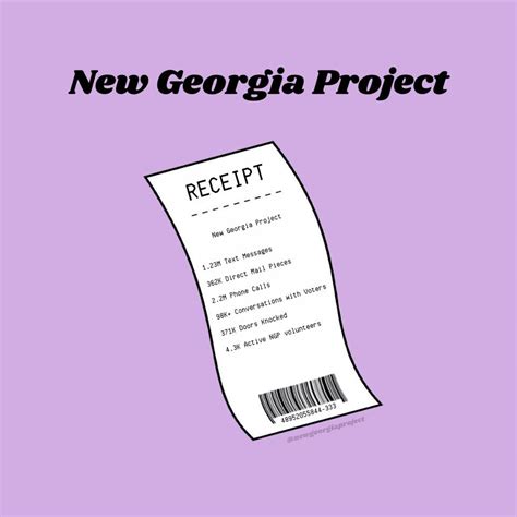 𝗡𝗚𝗣 𝗯𝘆 𝘁𝗵𝗲 𝗡𝘂𝗺𝗯𝗲𝗿𝘀 🍑 𝟭.𝟮𝟯𝗠 𝗧𝗲𝘅𝘁... - New Georgia Project