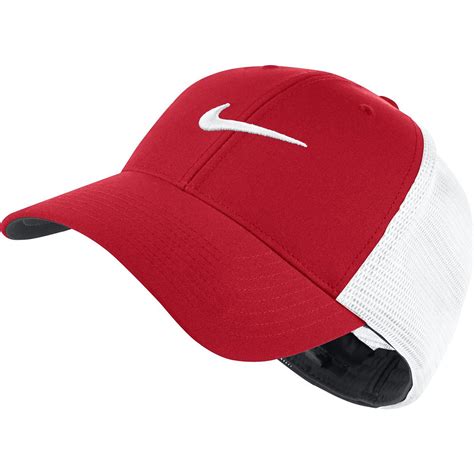 NEW NIKE 2015 [XS/S] Adult Legacy91 Tour Mesh Cap/Hat-Red/White 727031 ...