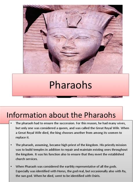 Egyptian Pharaohs | PDF | New Kingdom Of Egypt | Egyptian Pyramids