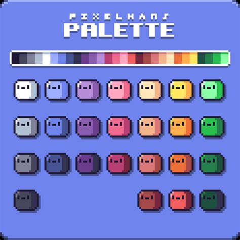 Color Palette Piskel Art, Pix Art, How To Pixel Art, Arte 8 Bits, 8 Bit Art, Pixel Color, Pixel ...