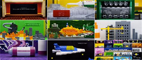 The Lego Movie (2014) — Art of the Title