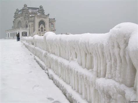 Winter in Constanta, Romania photo on Sunsurfer