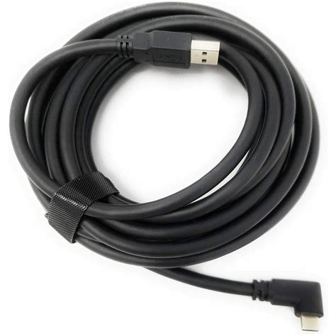 15ft Cable for Oculus Quest Link 3.2 Type-C Right Angle to USB A ...