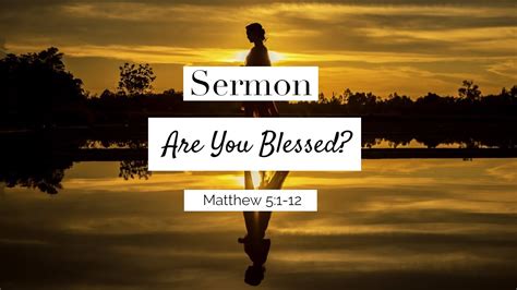 Are you Blessed? - Sermon - January 29, 2017 - YouTube