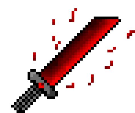 i tried doing chara's knife | Pixel Art Maker