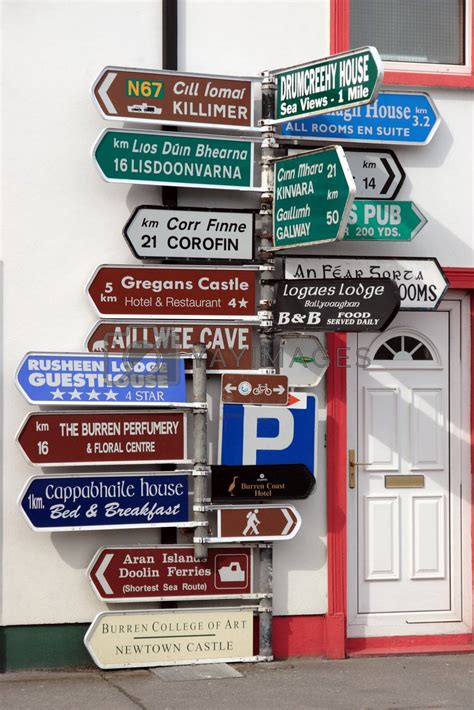 many irish road signs by morrbyte Vectors & Illustrations Free download - Yayimages