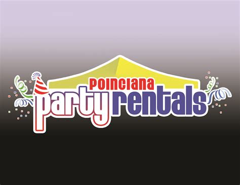 Poinciana Party Rentals – logo – KW SIERRA GRAPHICS