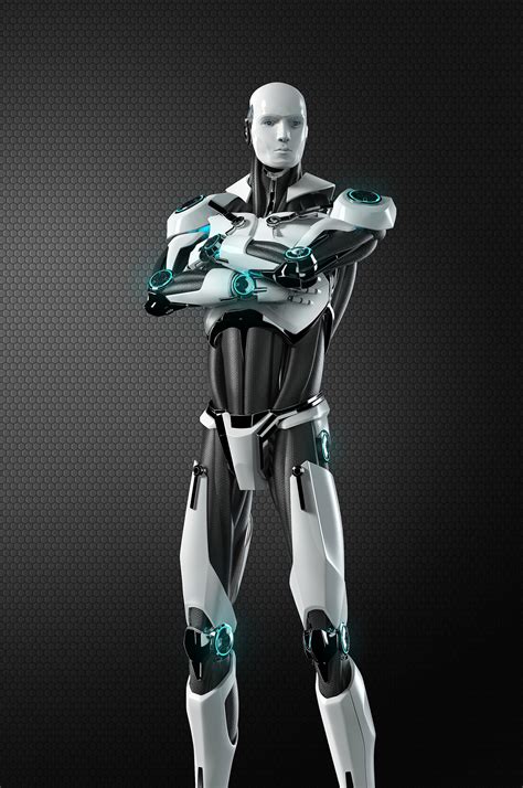 ESET robot / 3d model on Behance