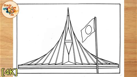 How to Draw Sriti Shoudho Step by Step (National Memorial/Monument ...