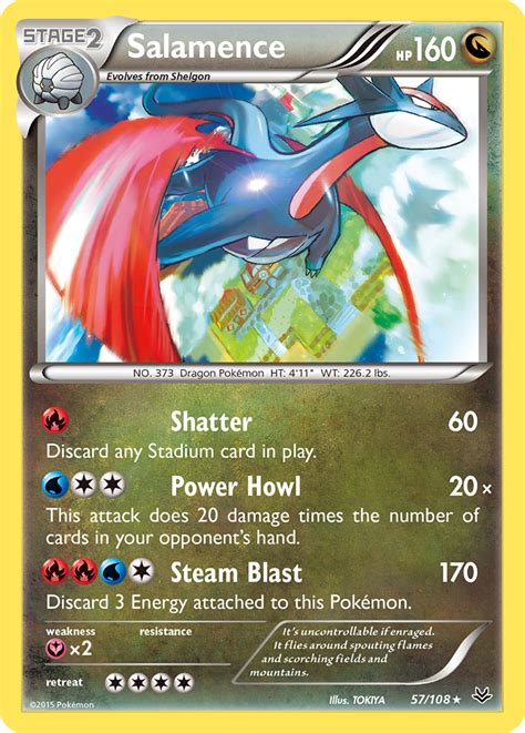 Salamence 57 (Roaring Skies 2015) Pokemon Card