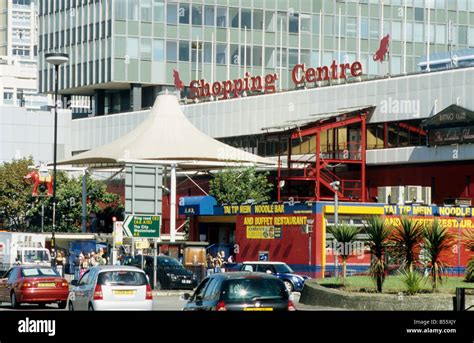 Main entrance to Elephant & Castle shopping Centre Stock Photo - Alamy