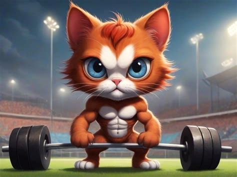 Download Strong, Cat, Kitten. Royalty-Free Stock Illustration Image ...