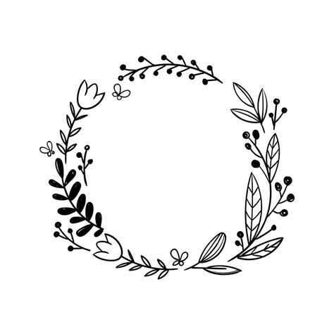 Art Clipart, Circle Clipart, Frame Clipart, Embroidery Patterns, Hand ...