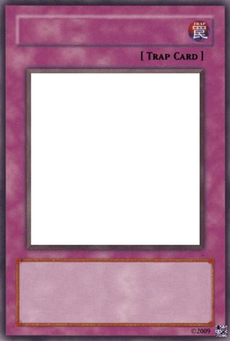 Yugioh Card Template