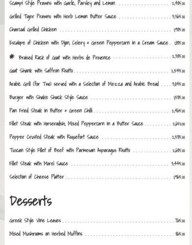 Okra Restaurant Karachi Menu Prices Location Address