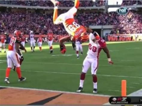 Jerome Simpson’s Touchdown Flip Could Be the Greatest Football Play of 2011 [VIDEO]