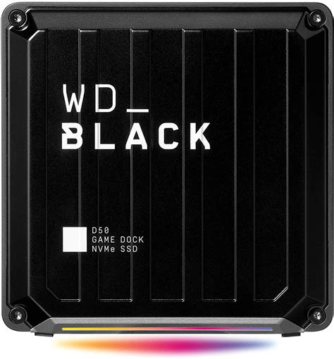 Buy Western Digital Wd Black 2Tb D50 Game Dock Black Thunderbolt 3,Nvme Ssd M.2 Wdba3U0020Bbk ...