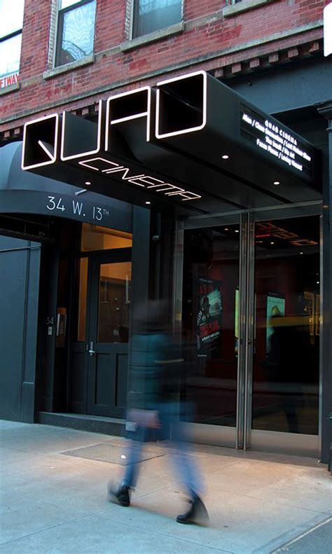 QUAD Cinema | DCL | Storefront design, Exterior signage, Wayfinding ...