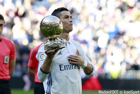 Ballon d'Or - Cristiano Ronaldo remporte le Ballon d'Or 2017