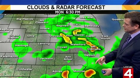 Metro Detroit weather forecast: Here's when to expect rain today