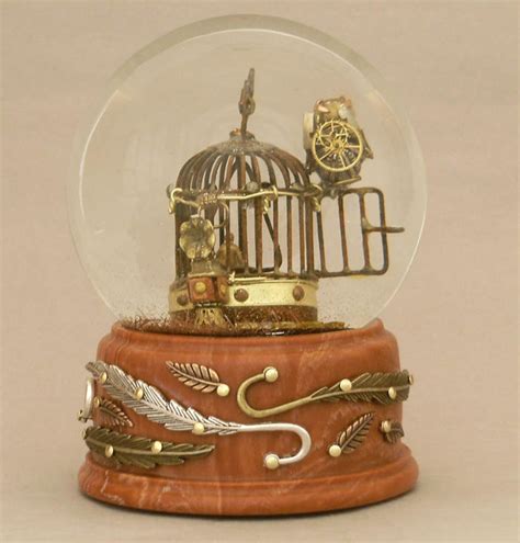 If It's Hip, It's Here (Archives): Steampunk Snow Globes By Camryn Forrest. One Of A Kind ...