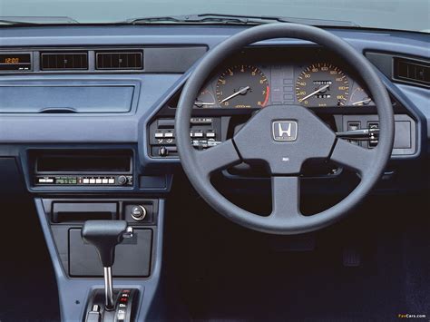 Pictures of Honda Ballade Sports CR-X 1983–87 | Honda