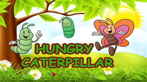 Hungry Caterpillar with Lyrics - Spring Songs for Children | The ...