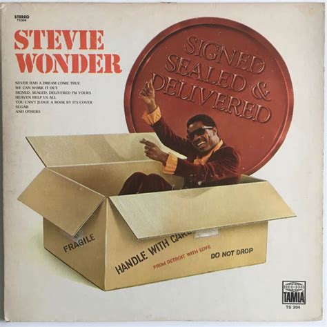 Stevie Wonder – Signed Sealed & Delivered | Releases | Discogs