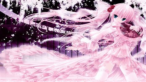 anime Girls, Pink Hair, Blue Eyes, Long Hair, Original Characters Wallpapers HD / Desktop and ...