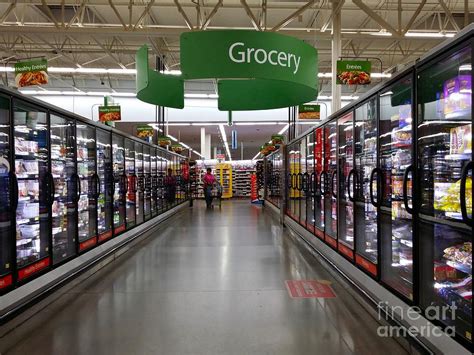 Walmart Supercenter Frozen Food Aisle Photograph by Ben Schumin