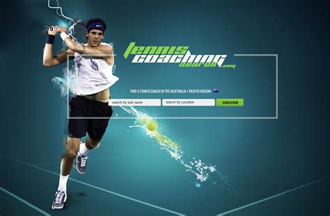 Tennis Coaching on Behance