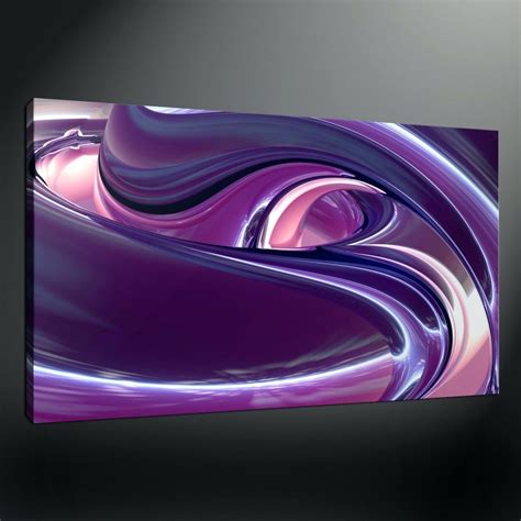 15 Best Ideas Purple Canvas Wall Art