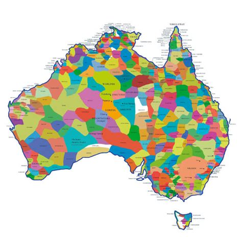 Aboriginal Tribe Map Of Australia