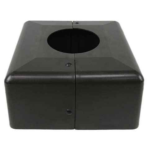 Square Light Pole Base Cover for 6 Inch - Pole Base Covers for Round Light Poles | Lightmart.com