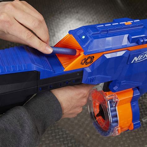 PISTOLET NERF INFINUS E0438 DUŻO STRZAŁEK ZESTAW - 9278338103 - oficjalne archiwum Allegro