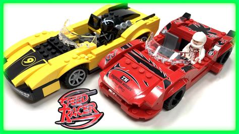 LEGO Racer X & Taejo Togokhan 8159 Speed Racer 2008 Review - YouTube