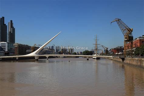 Martin Grace Photography | Puente de la Mujer (Woman Bridge) in Puerto Madero docklands ...