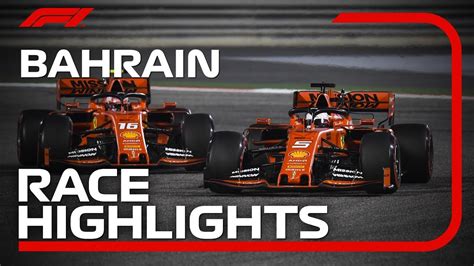 2019 Bahrain Grand Prix: Race Highlights - YouTube