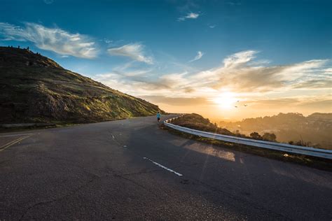 Free Images : landscape, sea, coast, horizon, mountain, cloud, sky, sunrise, sunset, sport ...