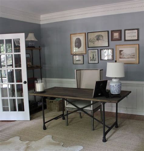 Office paint color - Benjamin Moore 1593 Adagio Office Wall Colors, Bathroom Wall Colors, Office ...